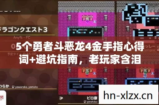 5个勇者斗恶龙4金手指心得词+避坑指南,老玩家含泪总结别踩雷 5个勇者斗恶龙4金手指心得词+避坑指南,老玩家含泪总结别踩雷