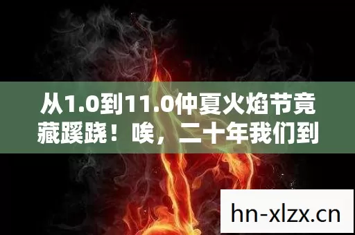 从1.0到11.0仲夏火焰节竟藏蹊跷!唉,二十年我们到底在烧什么 从1.0到11.0仲夏火焰节竟藏蹊跷!唉,二十年我们到底在烧什么