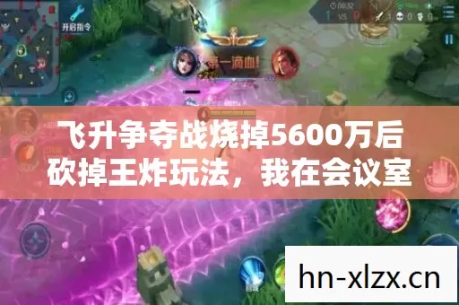 飞升争夺战烧掉5600万后砍掉王炸玩法,我在会议室吓得腿软 飞升争夺战烧掉5600万后砍掉王炸玩法,我在会议室吓得腿软
