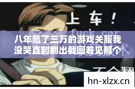八年氪了三万的游戏关服我没哭直到翻出截图看见那个陌生人我破防了