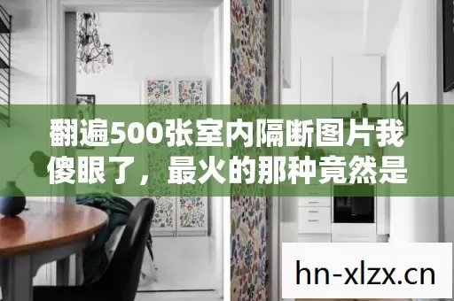 翻遍500张室内隔断图片我傻眼了，最火的那种竟然是最坑人的陷阱！