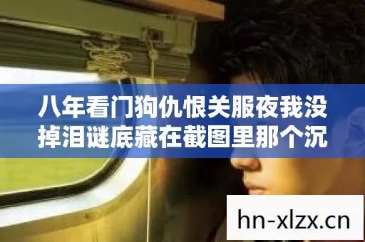 八年看门狗仇恨关服夜我没掉泪谜底藏在截图里那个沉默的人图片