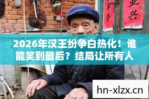 2026年汉王纷争白热化!谁能笑到最后?结局让所有人目瞪口呆 2026年汉王纷争白热化!谁能笑到最后?结局让所有人目瞪口呆