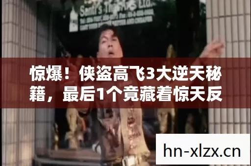 惊爆！侠盗高飞3大逆天秘籍，最后1个竟藏着惊天反转？