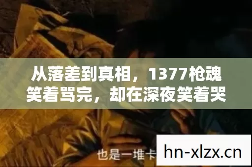 从落差到真相,1377枪魂笑着骂完,却在深夜笑着哭了 从落差到真相,1377枪魂笑着骂完,却在深夜笑着哭了