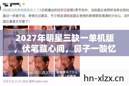 2027年明星三缺一单机版,伏笔藏心间,鼻子一酸忆往昔 2027年明星三缺一单机版,伏笔藏心间,鼻子一酸忆往昔