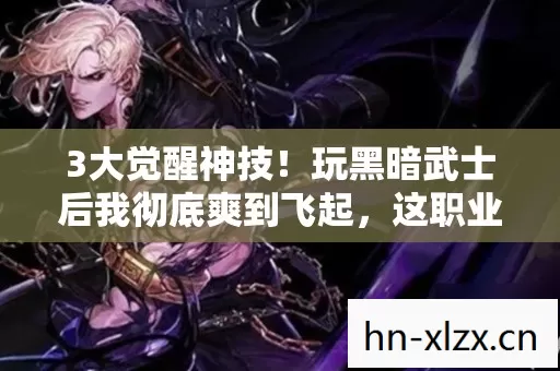 3大觉醒神技!玩黑暗武士后我彻底爽到飞起,这职业太顶了! 3大觉醒神技!玩黑暗武士后我彻底爽到飞起,这职业太顶了!