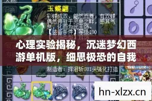 沉迷梦幻西游单机版图片