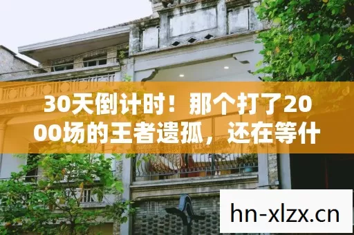 30天倒计时!那个打了2000场的王者遗孤,还在等什么? 30天倒计时!那个打了2000场的王者遗孤,还在等什么?