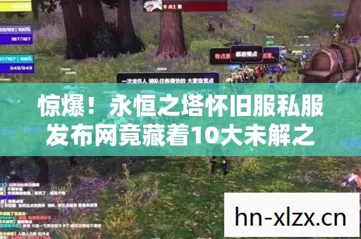 惊爆！永恒之塔怀旧服私服发布网竟藏着10大未解之谜？