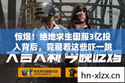 惊爆！绝地求生国服3亿投入背后，竟藏着这些吓一跳的隐情！