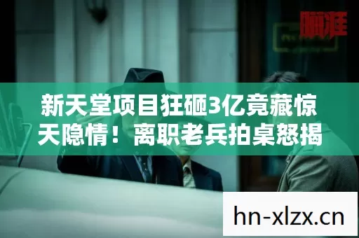 新天堂项目狂砸3亿竟藏惊天隐情!离职老兵拍桌怒揭,这方案早该枪毙! 新天堂项目狂砸3亿竟藏惊天隐情!离职老兵拍桌怒揭,这方案早该枪毙!