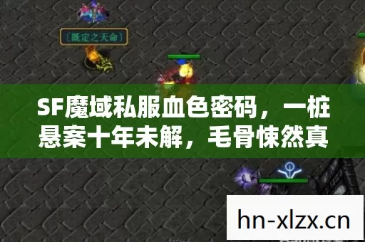 SF魔域私服血色密码,一桩悬案十年未解,毛骨悚然真相竟藏于我指尖 SF魔域私服血色密码,一桩悬案十年未解,毛骨悚然真相竟藏于我指尖