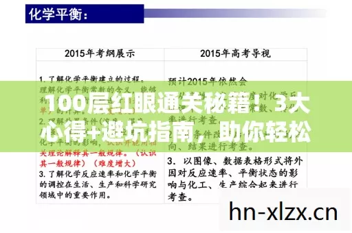 100层红眼通关秘籍!3大心得+避坑指南,助你轻松登顶 100层红眼通关秘籍!3大心得+避坑指南,助你轻松登顶