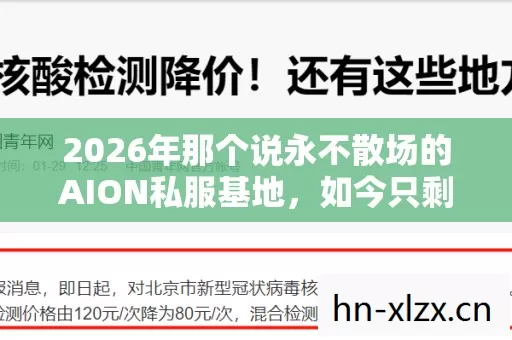 2026年那个说永不散场的AION私服基地,如今只剩鼻子一酸的伏笔 2026年那个说永不散场的AION私服基地,如今只剩鼻子一酸的伏笔