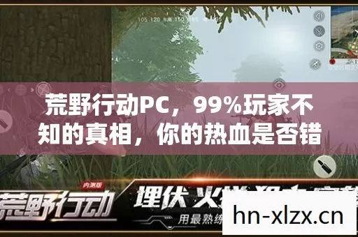 荒野行动PC,99%玩家不知的真相,你的热血是否错付了时光? 荒野行动PC,99%玩家不知的真相,你的热血是否错付了时光?