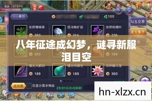 八年征途成幻梦,谜寻新服泪目空 八年征途成幻梦,谜寻新服泪目空