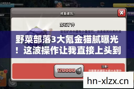 野菜部落3大氪金猫腻曝光!这波操作让我直接上头到卸载 野菜部落3大氪金猫腻曝光!这波操作让我直接上头到卸载