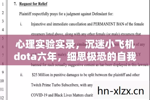 心理实验实录，沉迷小飞机dota六年，细思极恐的自我麻醉剂量表