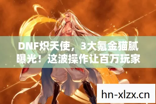 DNF炽天使,3大氪金猫腻曝光!这波操作让百万玩家集体上头又破防 DNF炽天使,3大氪金猫腻曝光!这波操作让百万玩家集体上头又破防