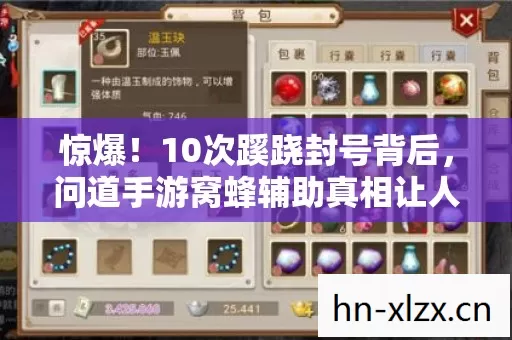 惊爆!10次蹊跷封号背后,问道手游窝蜂辅助真相让人后背发凉 惊爆!10次蹊跷封号背后,问道手游窝蜂辅助真相让人后背发凉