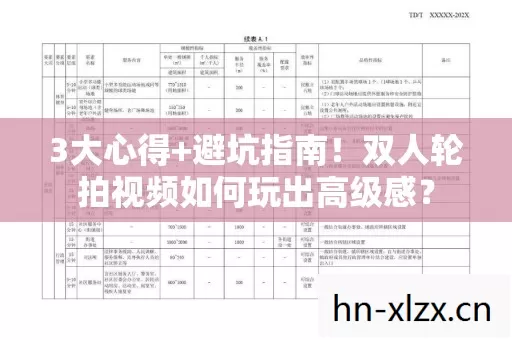 双人轮拍视频如何玩出高级感图片