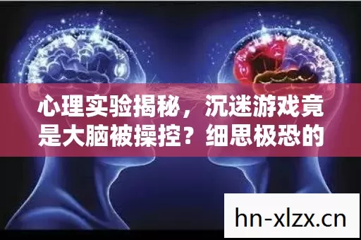 心理实验揭秘,沉迷游戏竟是大脑被操控?细思极恐的多巴胺陷阱 心理实验揭秘,沉迷游戏竟是大脑被操控?细思极恐的多巴胺陷阱