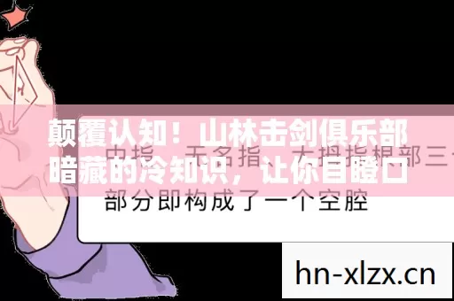 颠覆认知！山林击剑俱乐部暗藏的冷知识，让你目瞪口呆！