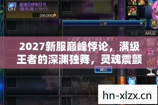 2027新服巅峰悖论图片
