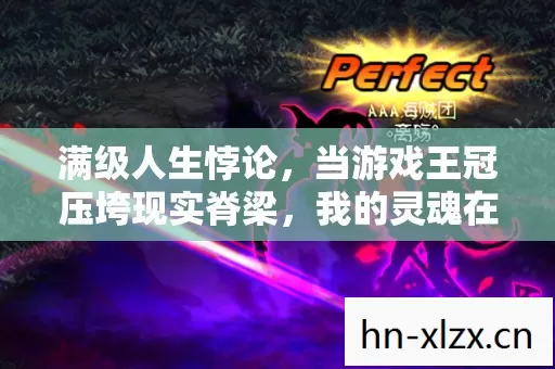 满级人生悖论,当游戏王冠压垮现实脊梁,我的灵魂在虚拟与现实的夹缝震颤 满级人生悖论,当游戏王冠压垮现实脊梁,我的灵魂在虚拟与现实的夹缝震颤