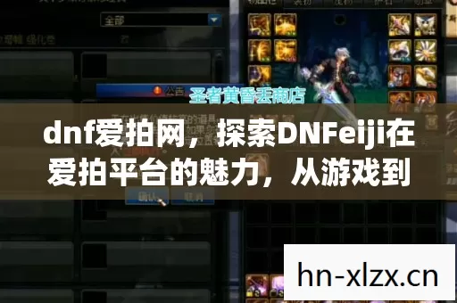 dnf爱拍网,探索DNFeiji在爱拍平台的魅力,从游戏到艺术的华丽蜕变 dnf爱拍网,探索DNFeiji在爱拍平台的魅力,从游戏到艺术的华丽蜕变