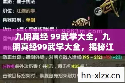 九阴真经 99武学大全,九阴真经99武学大全,揭秘江湖绝学的奥秘 九阴真经 99武学大全,九阴真经99武学大全,揭秘江湖绝学的奥秘