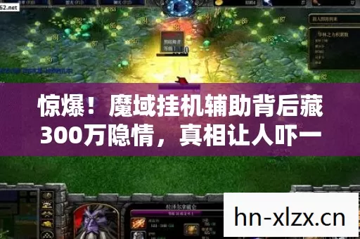 惊爆！魔域挂机辅助背后藏300万隐情，真相让人吓一跳！