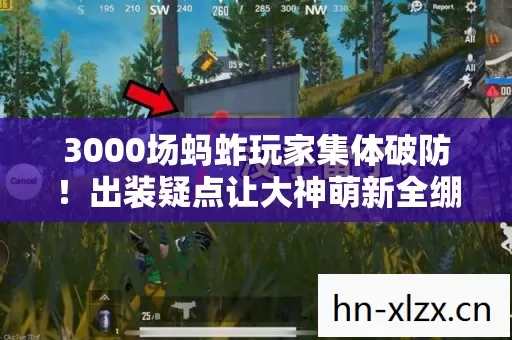 3000场蚂蚱玩家集体破防!出装疑点让大神萌新全绷不住 3000场蚂蚱玩家集体破防!出装疑点让大神萌新全绷不住