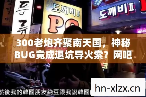 300老炮齐聚南天国，神秘BUG竟成退坑导火索？网吧夜谈绷不住真相