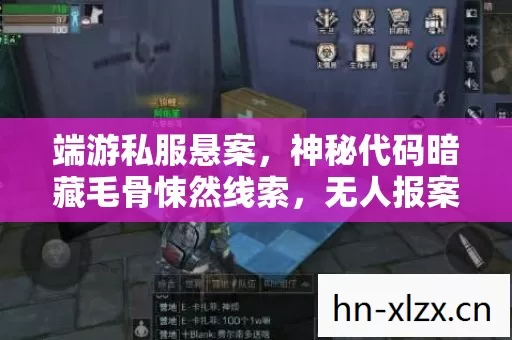 端游私服悬案，神秘代码暗藏毛骨悚然线索，无人报案的死亡循环