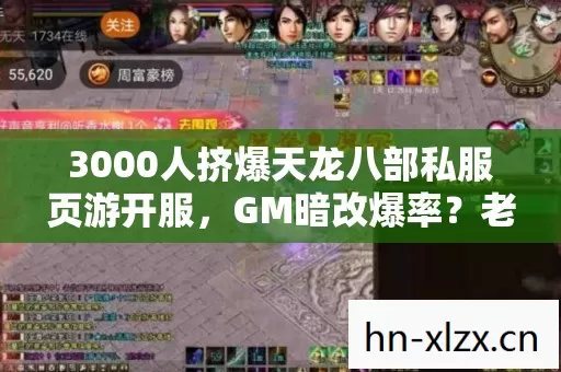 3000人挤爆天龙八部私服页游开服,GM暗改爆率?老炮当场笑崩! 3000人挤爆天龙八部私服页游开服,GM暗改爆率?老炮当场笑崩!