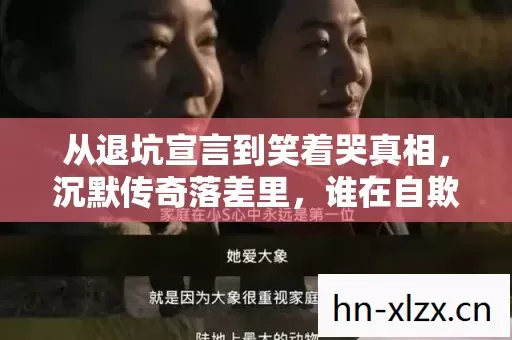 从退坑宣言到笑着哭真相，沉默传奇落差里，谁在自欺欺人？