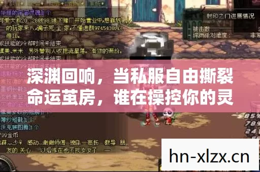 深渊回响,当私服自由撕裂命运茧房,谁在操控你的灵魂震颤? 深渊回响,当私服自由撕裂命运茧房,谁在操控你的灵魂震颤?