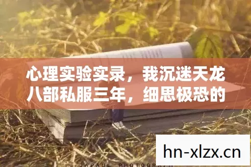 心理实验实录,我沉迷天龙八部私服三年,细思极恐的自我操控 心理实验实录,我沉迷天龙八部私服三年,细思极恐的自我操控