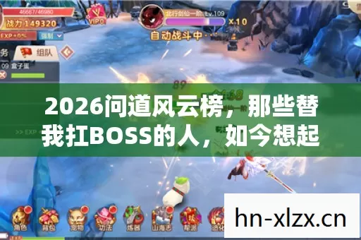 那些替我扛BOSS的人图片