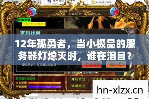 12年孤勇者,当小极品的服务器灯熄灭时,谁在泪目? 12年孤勇者,当小极品的服务器灯熄灭时,谁在泪目?