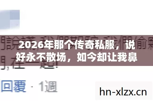 2026年那个传奇私服,说好永不散场,如今却让我鼻子一酸 2026年那个传奇私服,说好永不散场,如今却让我鼻子一酸