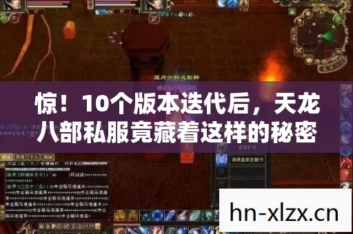 天龙八部私服竟藏着这样的秘密图片