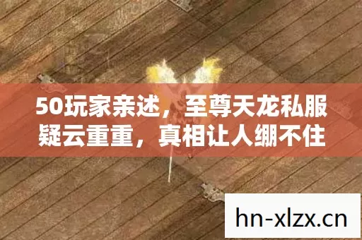 50玩家亲述,至尊天龙私服疑云重重,真相让人绷不住! 50玩家亲述,至尊天龙私服疑云重重,真相让人绷不住!